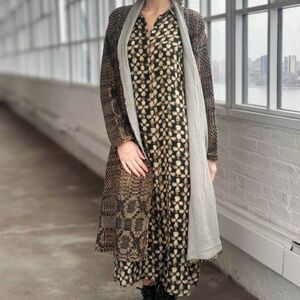 Raag Earth Toned Coat